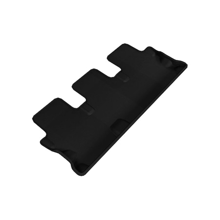 U-Ace 3D Maxpider Third Row Custom Fit Kagu Black Floor Mat for 2014-2015 Toyota Highlander Models L1TY16331509